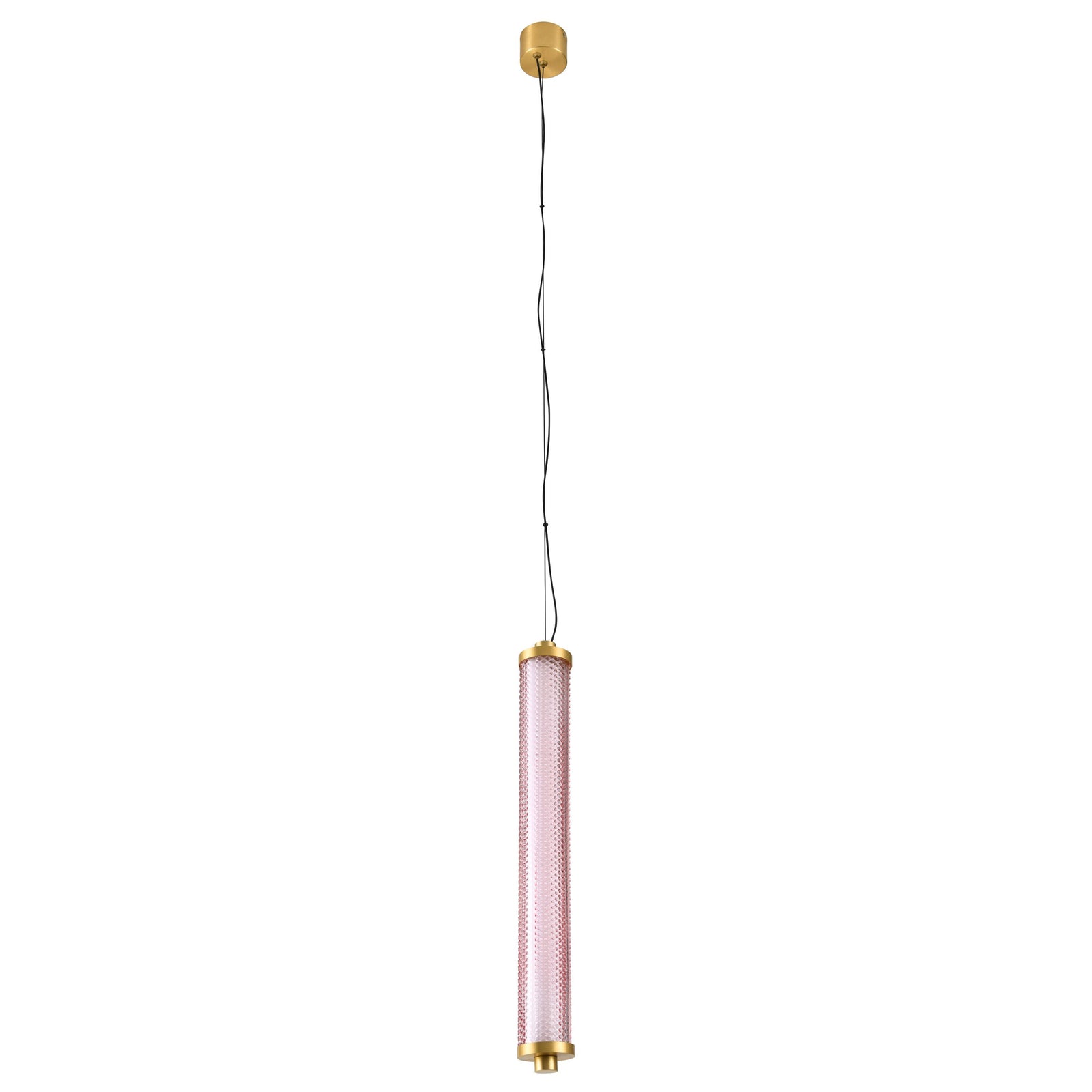 Tiffany Suspension Verticale - Rose Spinelle