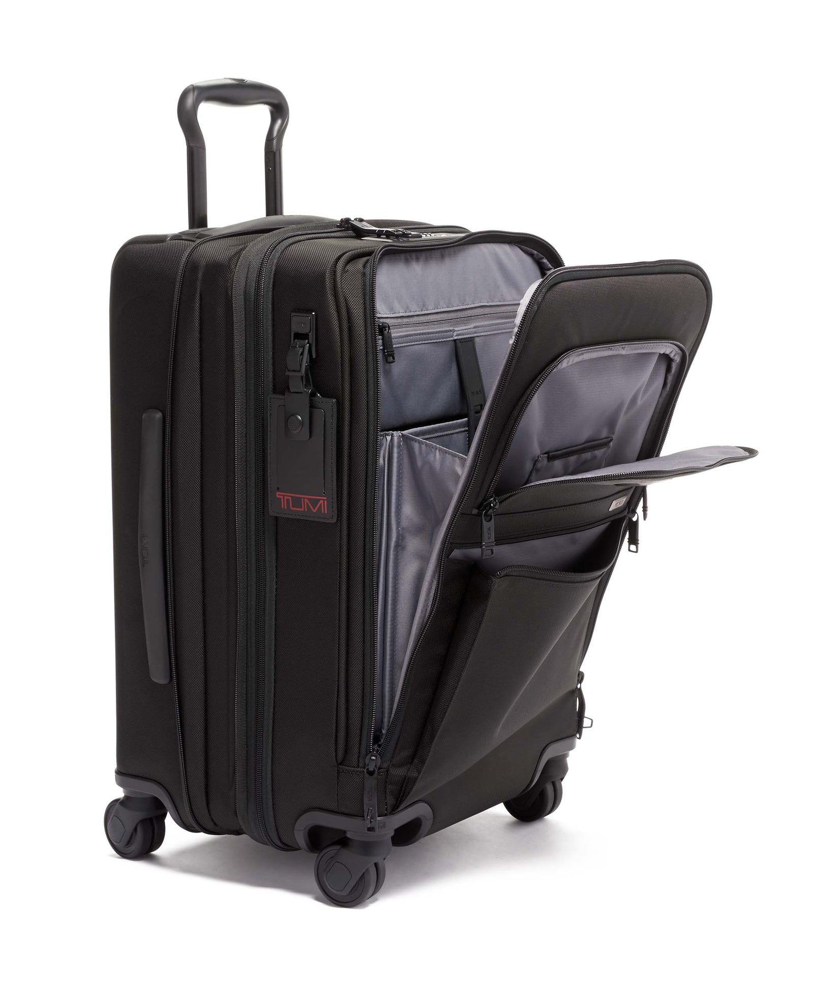 Alpha 3 - International Office 4 Wheeled Carry-On - Black