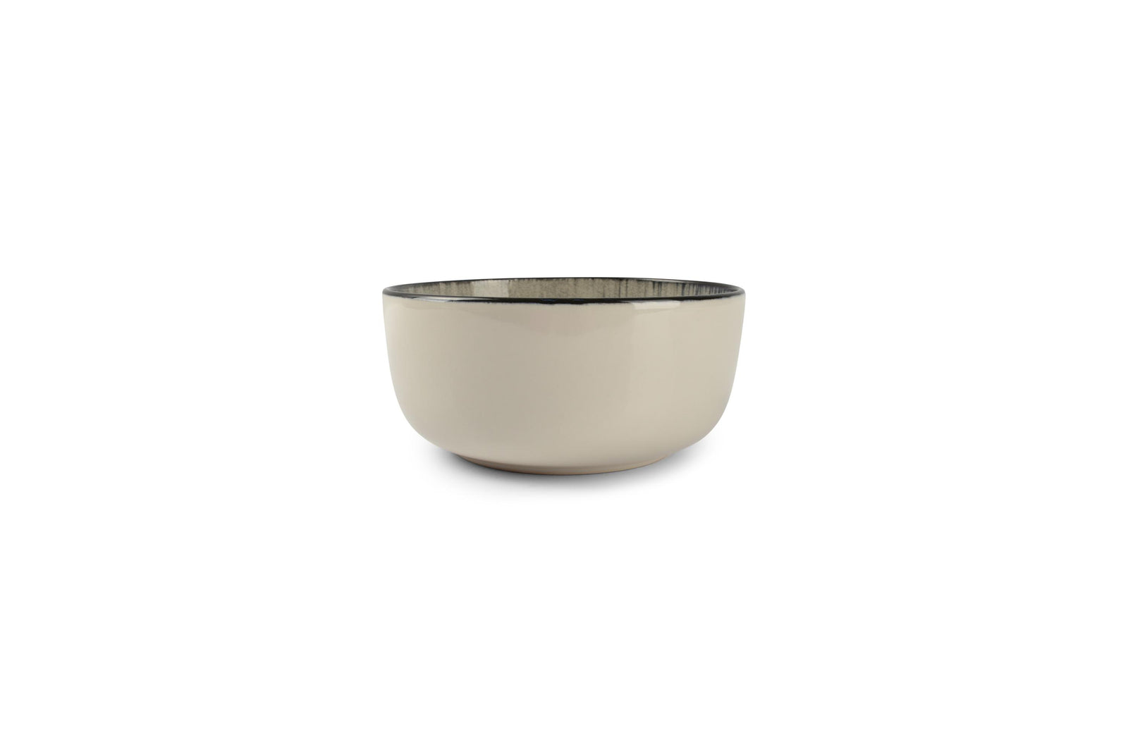 Ona - Bowl 14,5xH6,5cm black Gravel - set/2