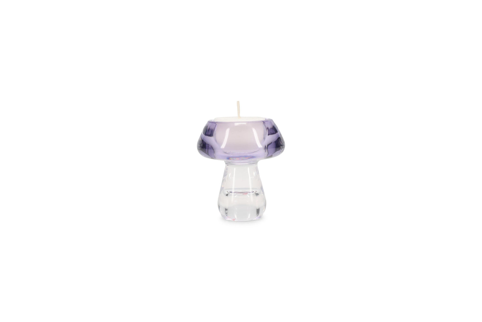 Ona - Bougeoir H7,5cm violet Mood - set/2