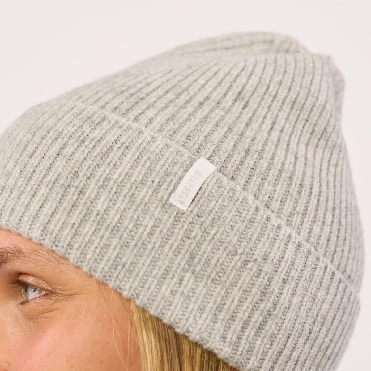 Bonnet en 100% laine d'agneau - Gris