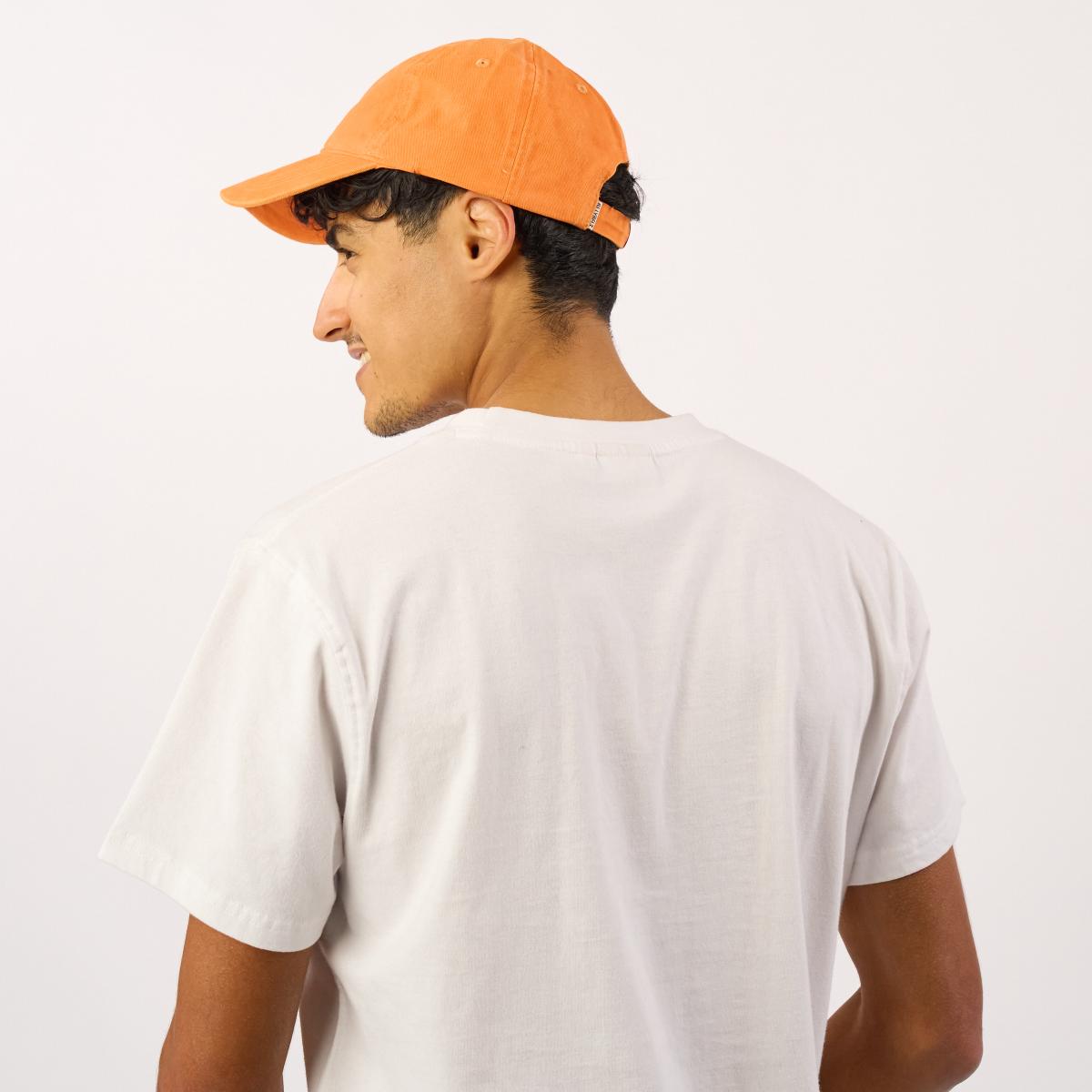 Casquette en coton unie - Orange