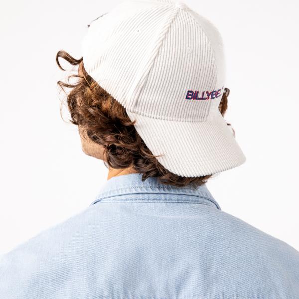 Casquette en velours unie - Blanc