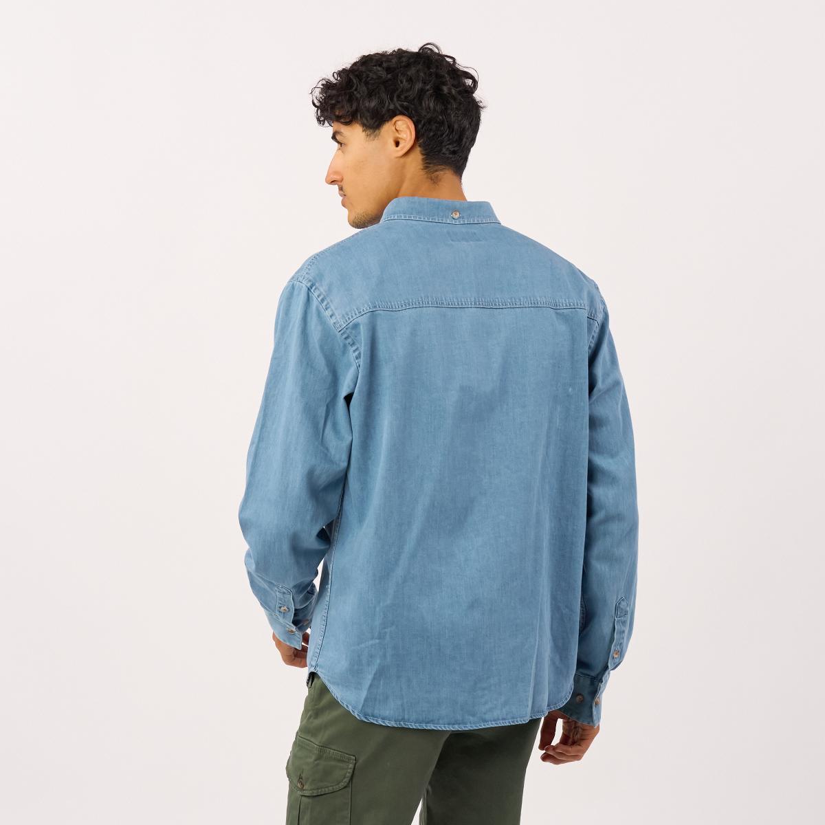Chemise en denim - Bleu ciel