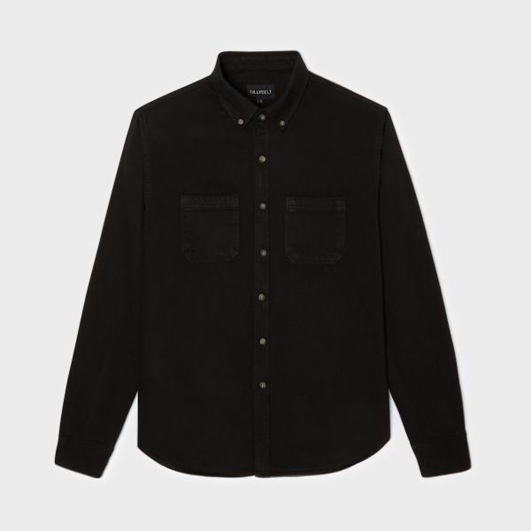 Denim hemd - Zwart
