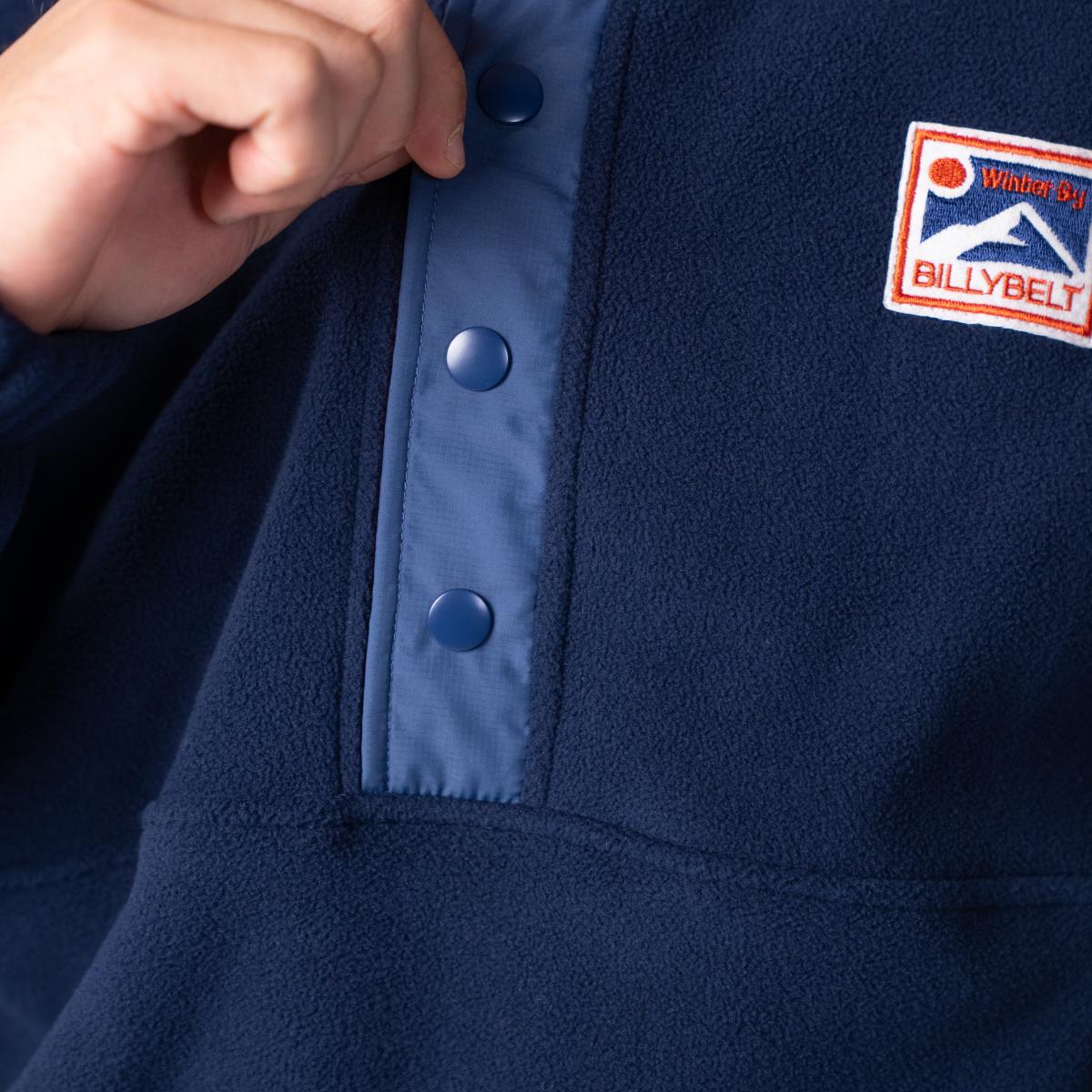 Fleece sweater - Marine - Blauw