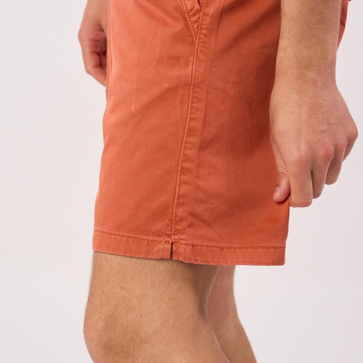 Katoenen short - Jeansblauw