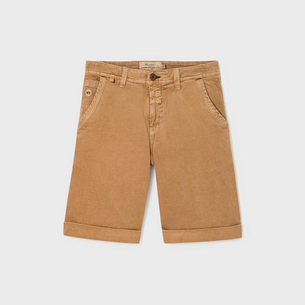 Bermuda van 100% biologisch katoen - Beige