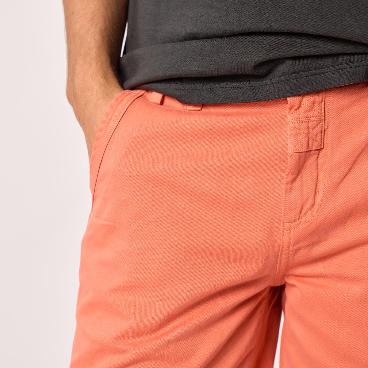 Bermuda en 100% coton bio - Orange