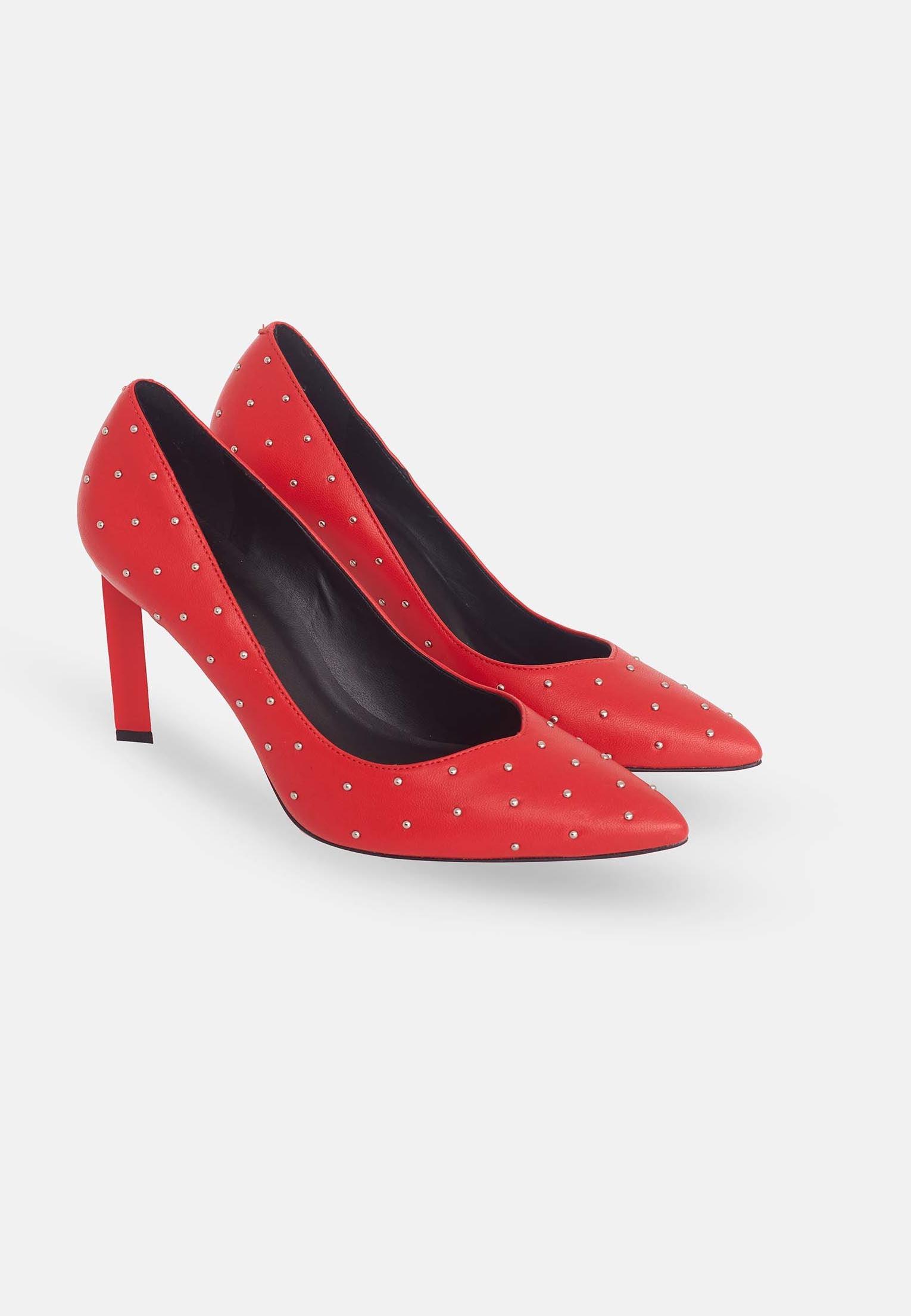 Mangará Callisia Hoge Hak Pumps - Stijlvolle Elegantie en Comfort - Rood