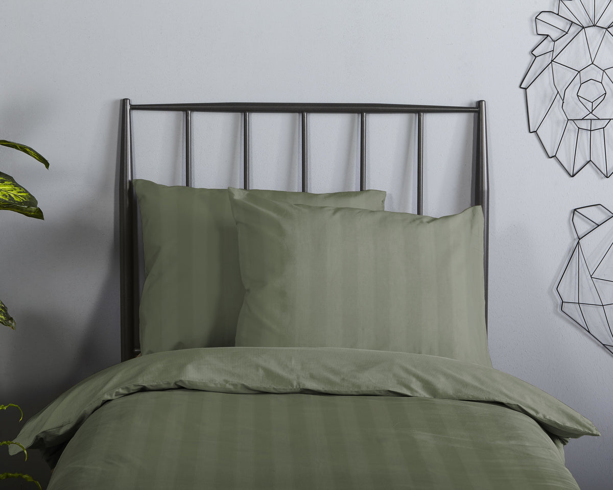 Descanso - Dekbedovertrek - Hotel Sevilla - Olive Green