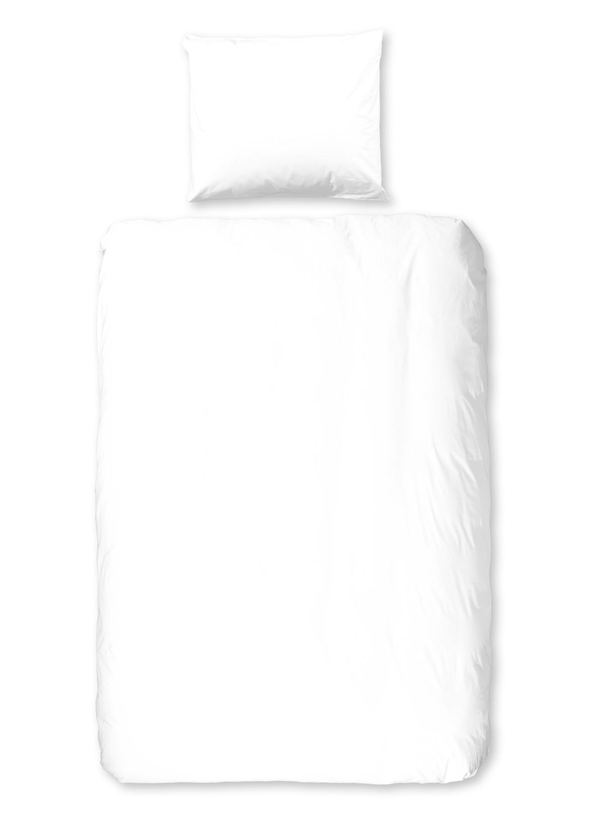 Good Morning - Dekbedovertrek - Uni - White