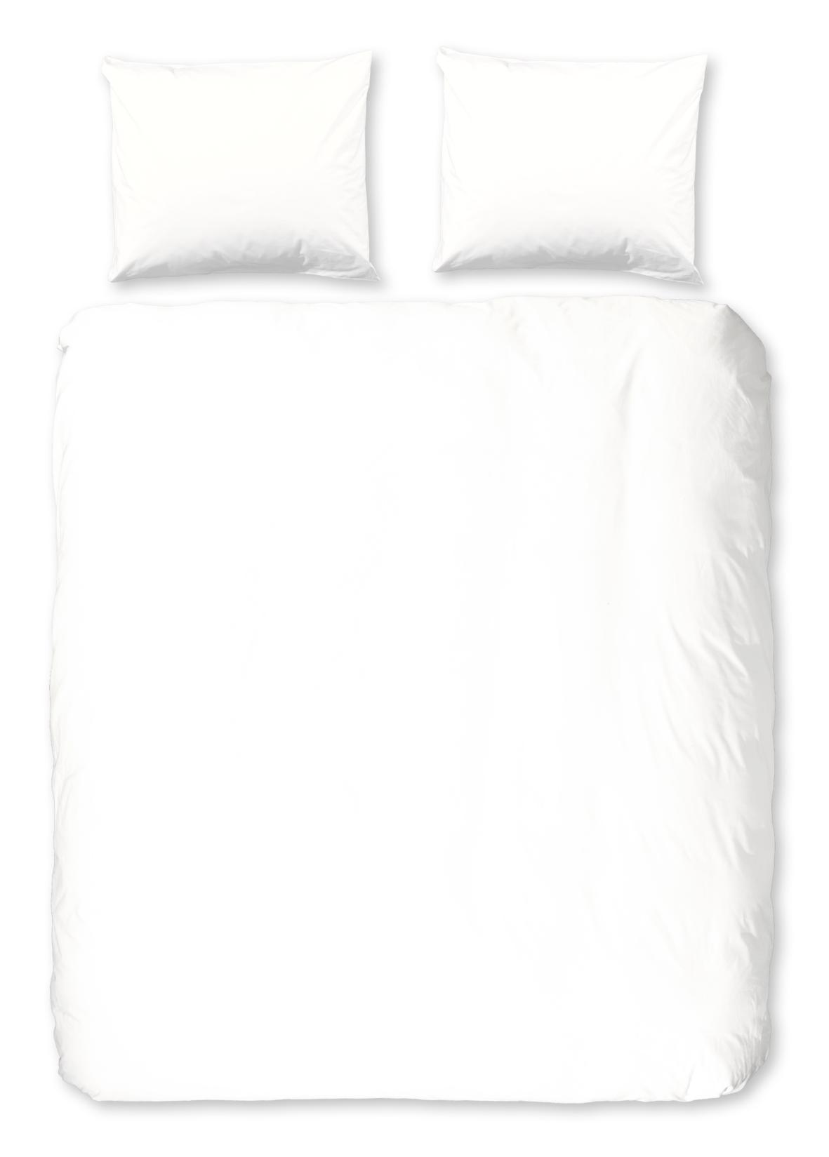 Good Morning - Dekbedovertrek - Uni - White