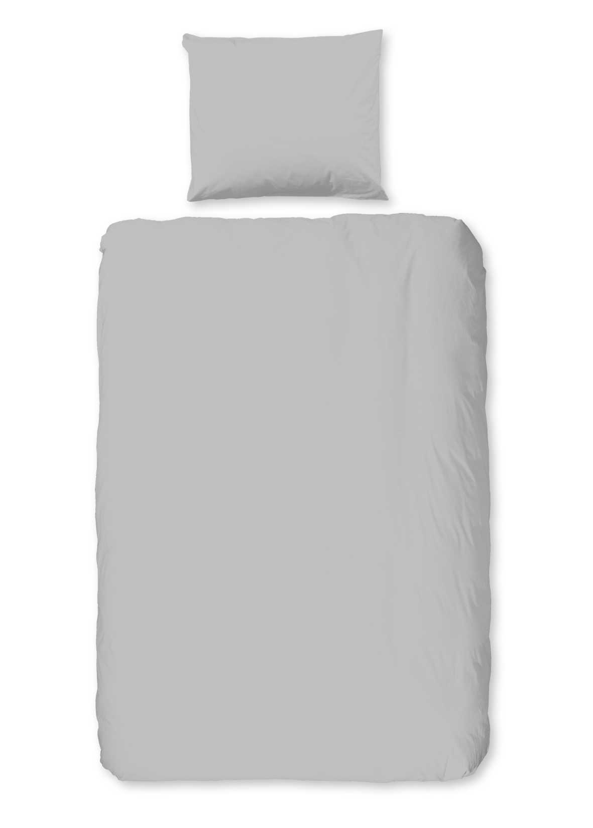 Good Morning - Dekbedovertrek - Uni - Light Grey