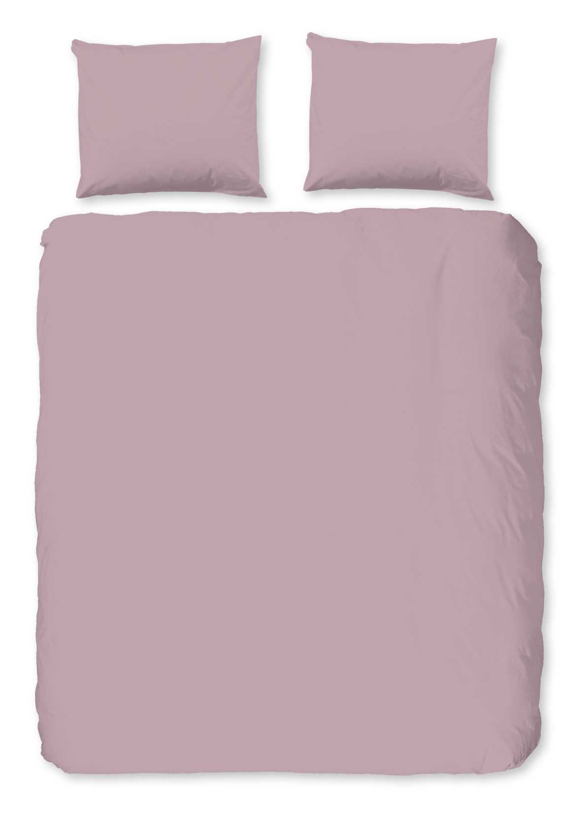 Good Morning - Dekbedovertrek - Uni - Soft Pink