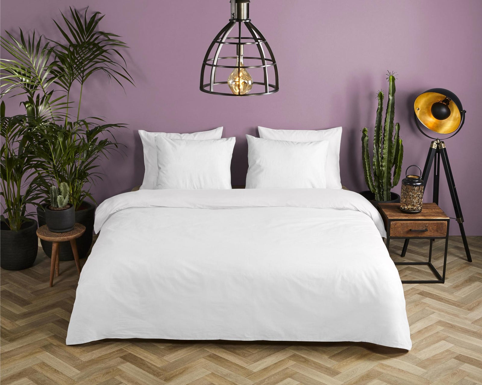 Hip - Housse De Couette - Uni - White