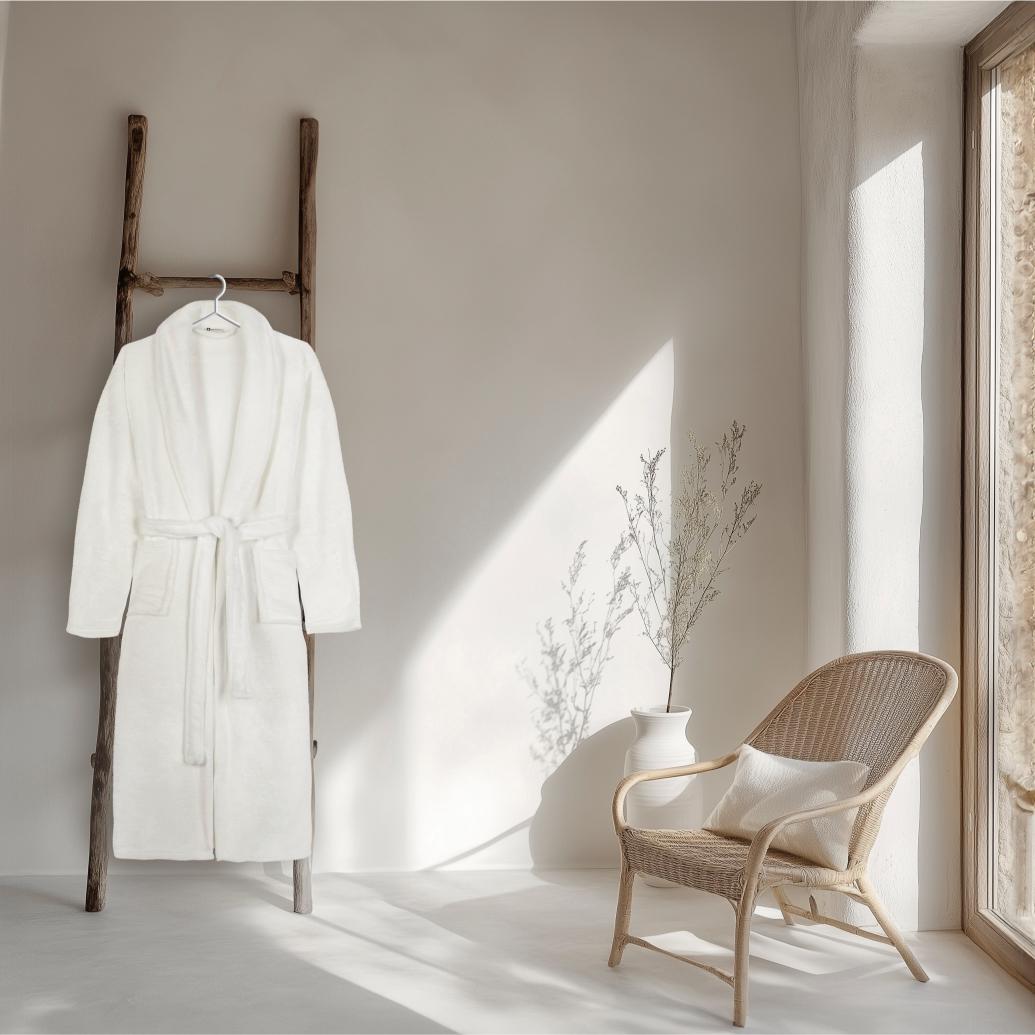Good Morning - Badjas - Uni - White
