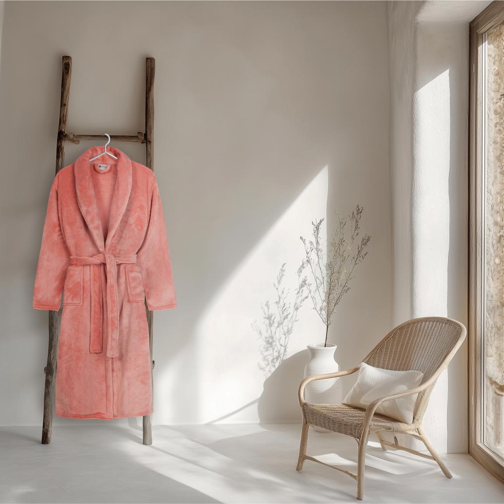 Good Morning - Badjas - Uni - Pink
