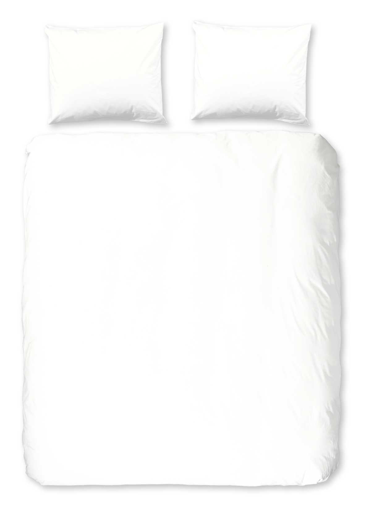 Good Morning - Dekbedovertrek - Uni - White