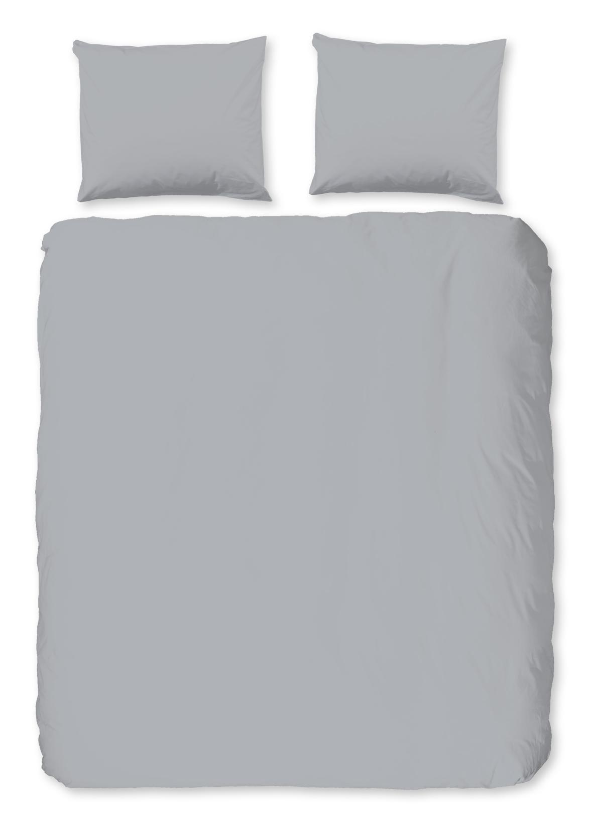 Good Morning - Dekbedovertrek - Uni - Silver