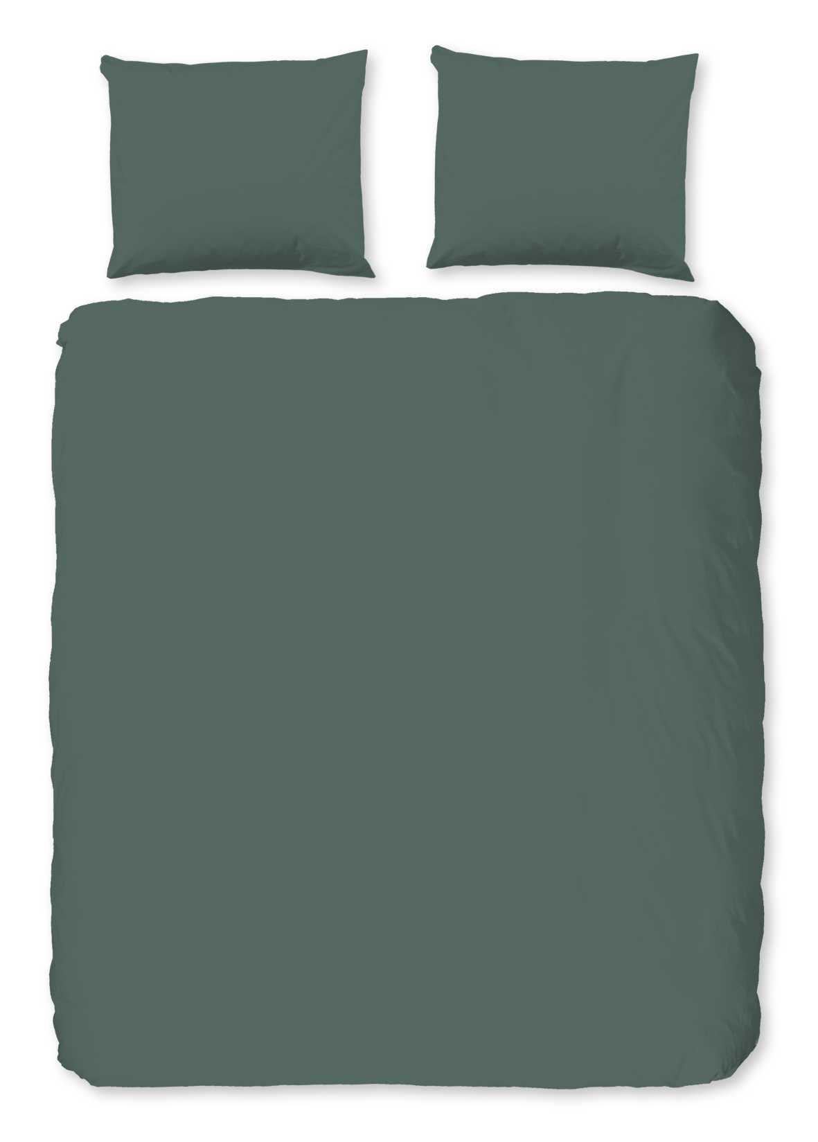 Good Morning - Housse De Couette - Uni - Olive Green