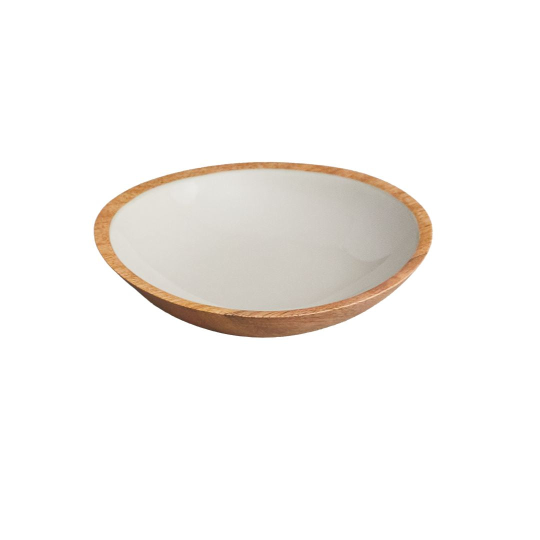Madras Shallow Bowl, Taupe - SET OF 6 PCS