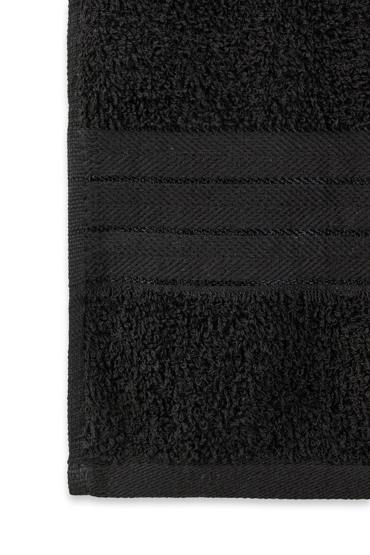Good Morning - Uni serviette - Uni - Black