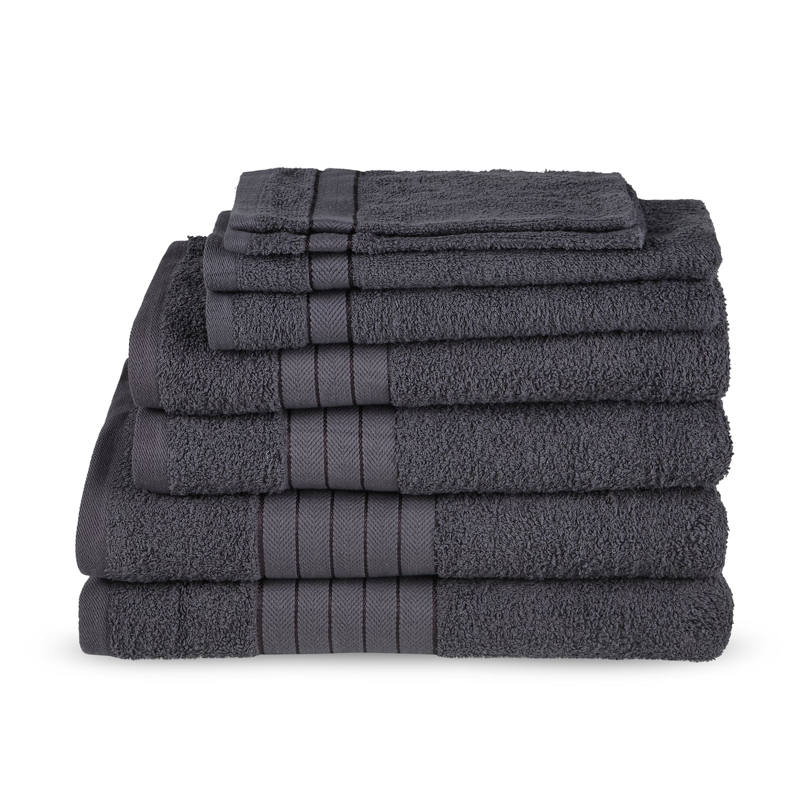 Good Morning - Uni serviette - Uni - Anthracite