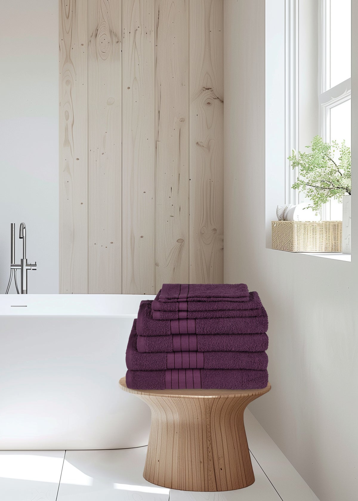 Good Morning - Uni handdoek - Uni - Bordeaux