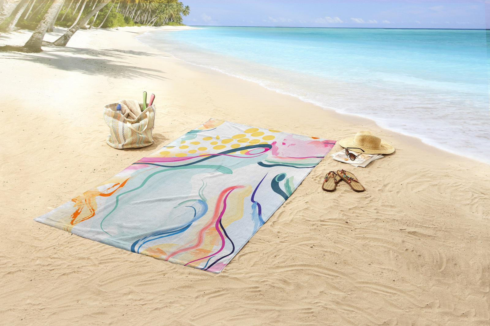 Good Morning - Drap de plage - Magic - Multi