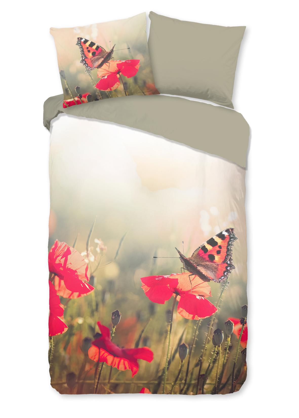 Good Morning - Dekbedovertrek - Poppies - Multi