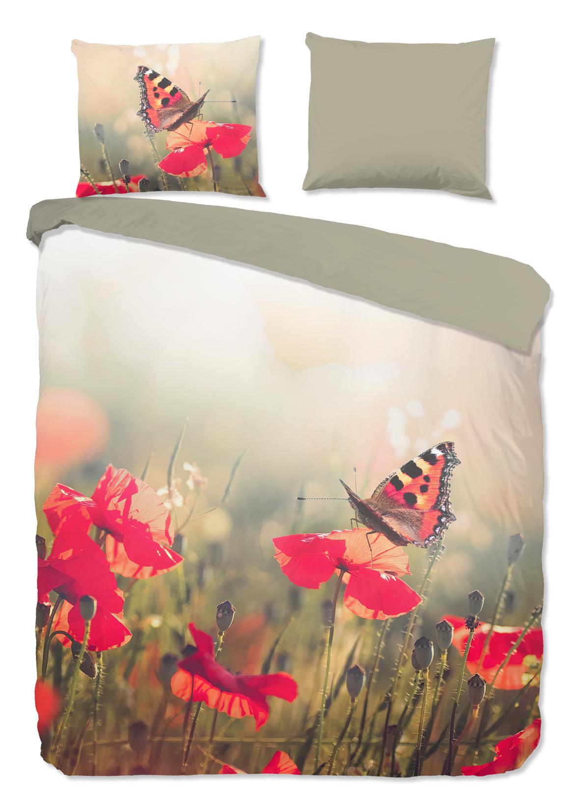 Good Morning - Dekbedovertrek - Poppies - Multi