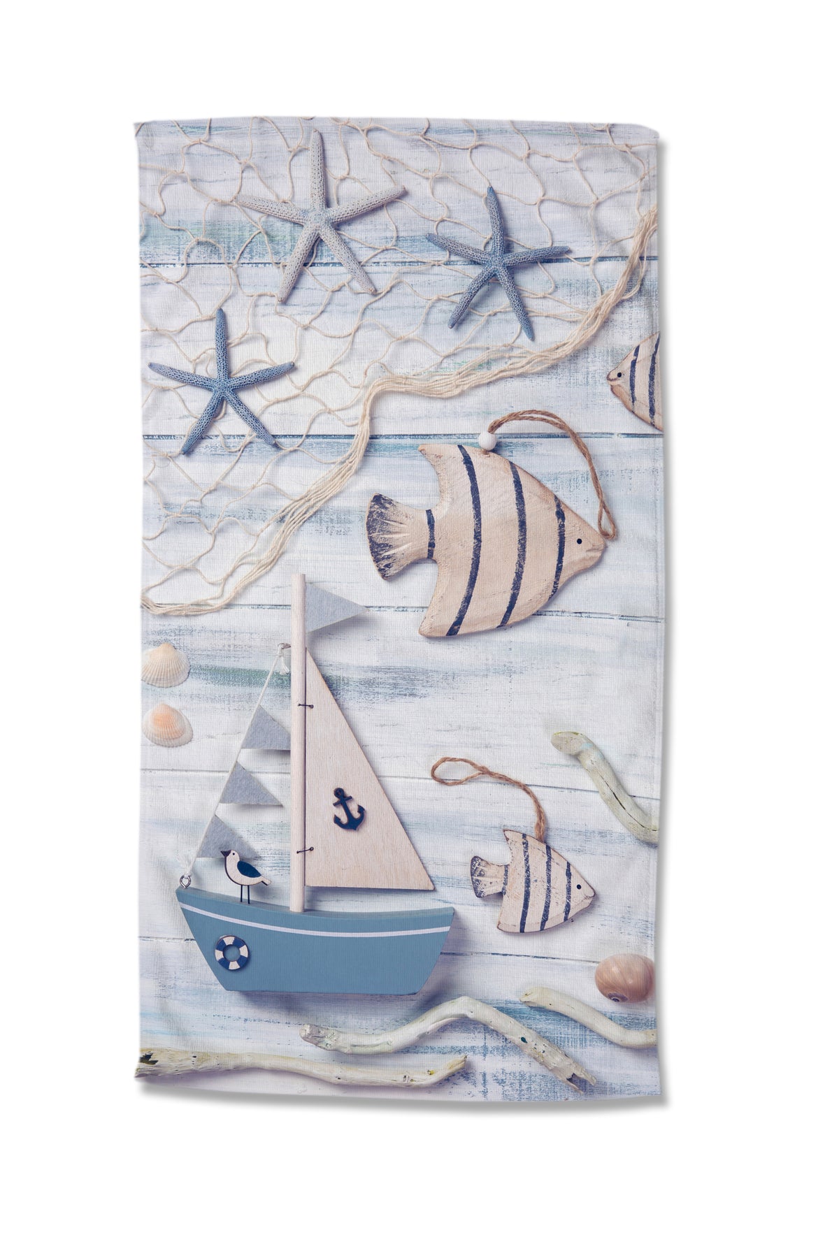 Good Morning - Strandlaken - Maritim - Blue