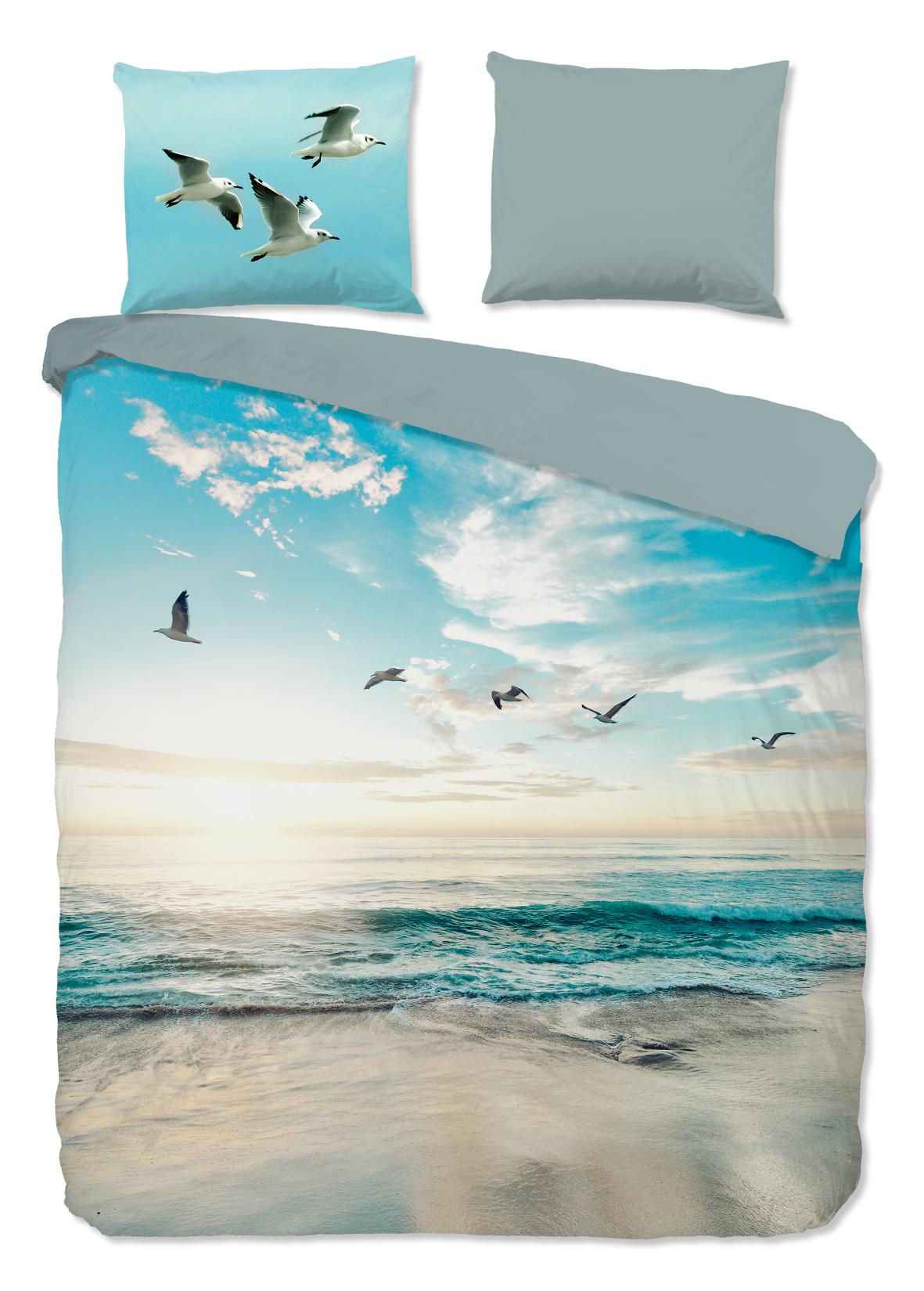 Good Morning - Dekbedovertrek - Brisa - Aqua