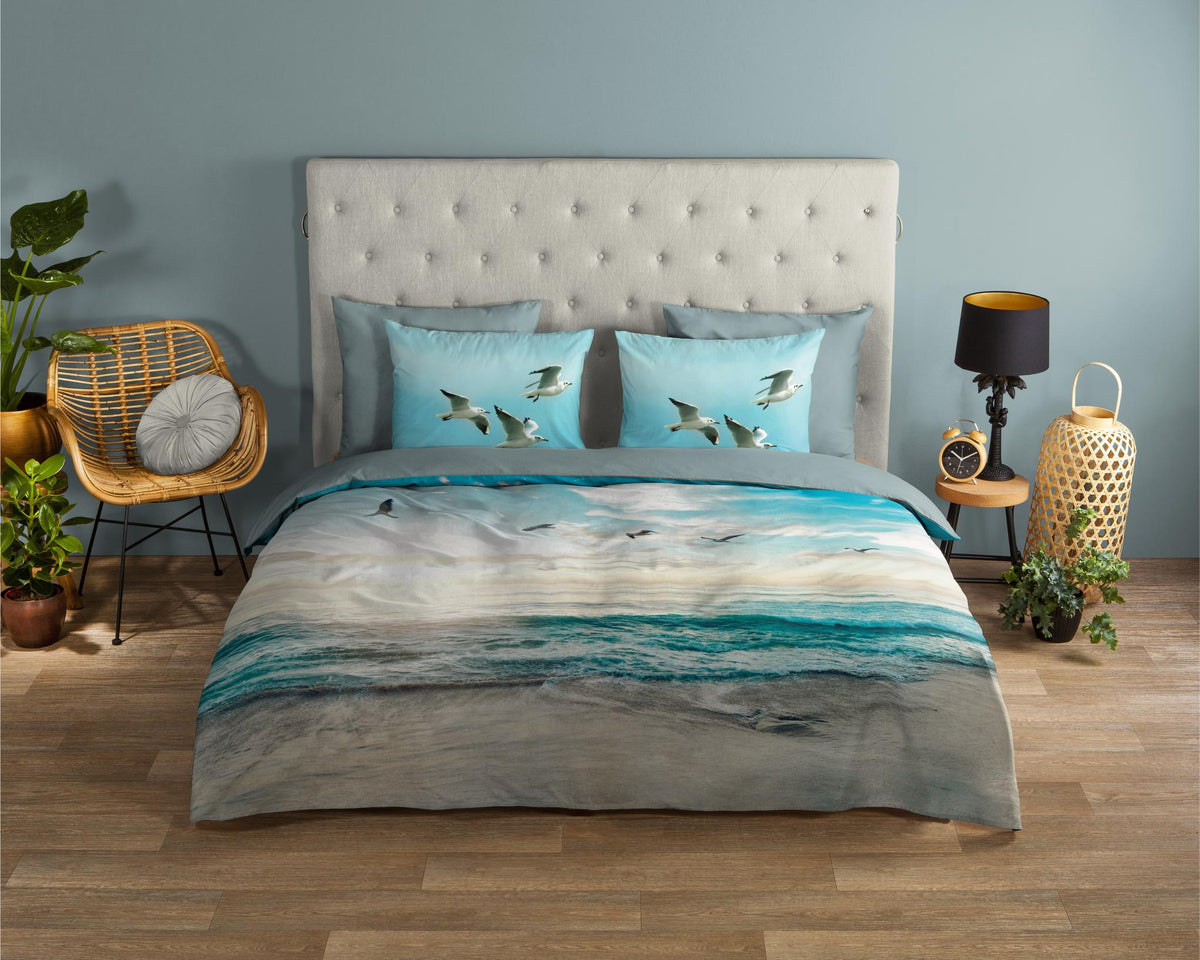 Good Morning - Dekbedovertrek - Brisa - Aqua
