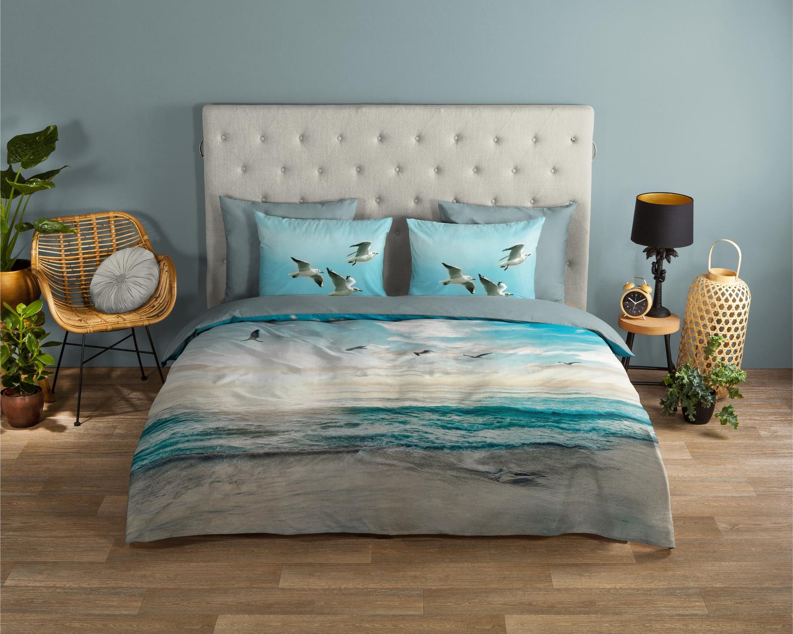 Good Morning - Dekbedovertrek - Brisa - Aqua