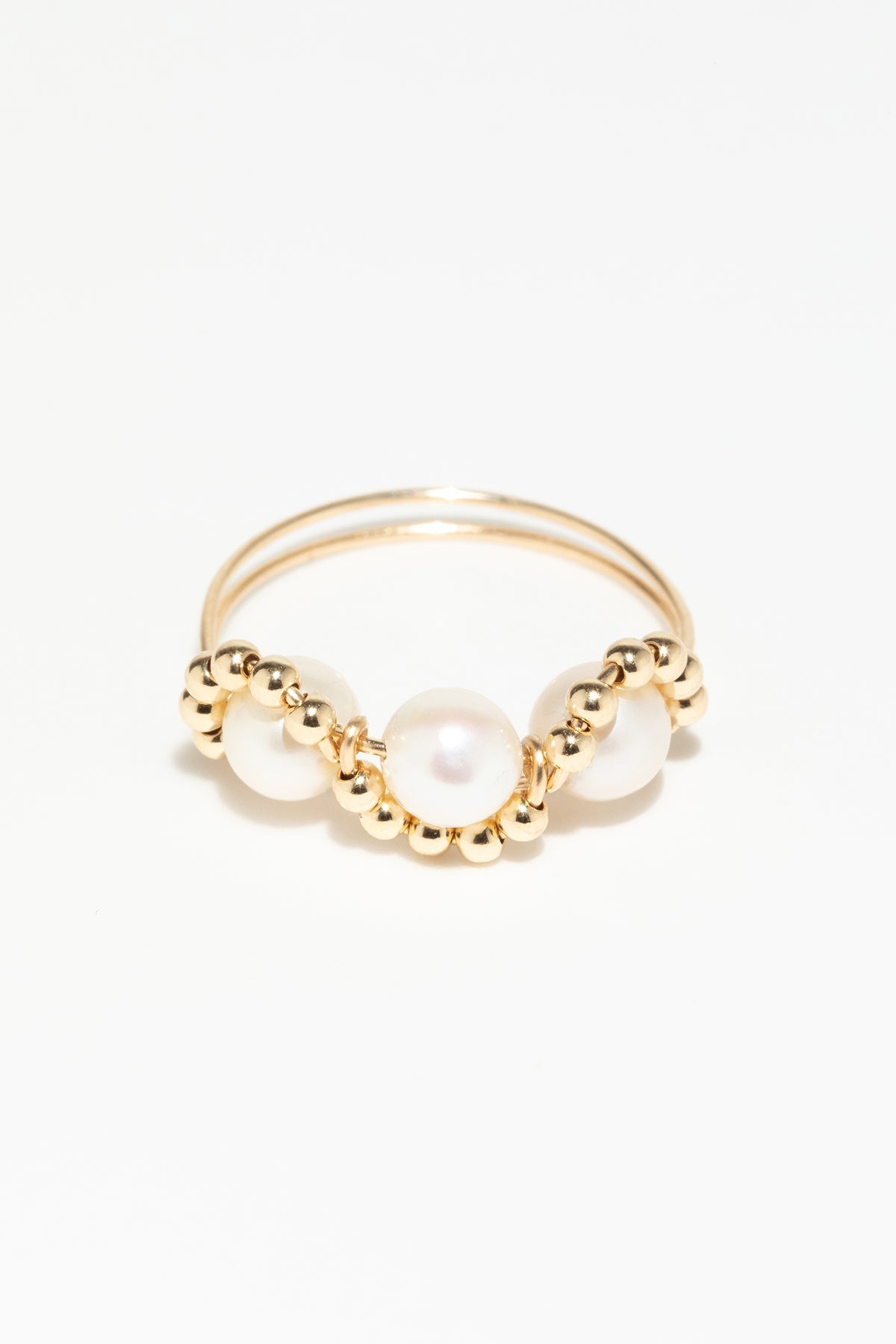 Rings - Mira Goud - Gekweekte parel