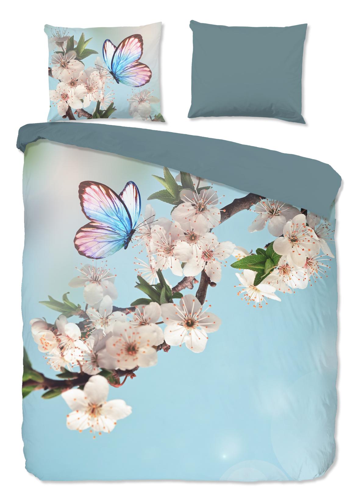 Good Morning - Dekbedovertrek - Mayla - Aqua