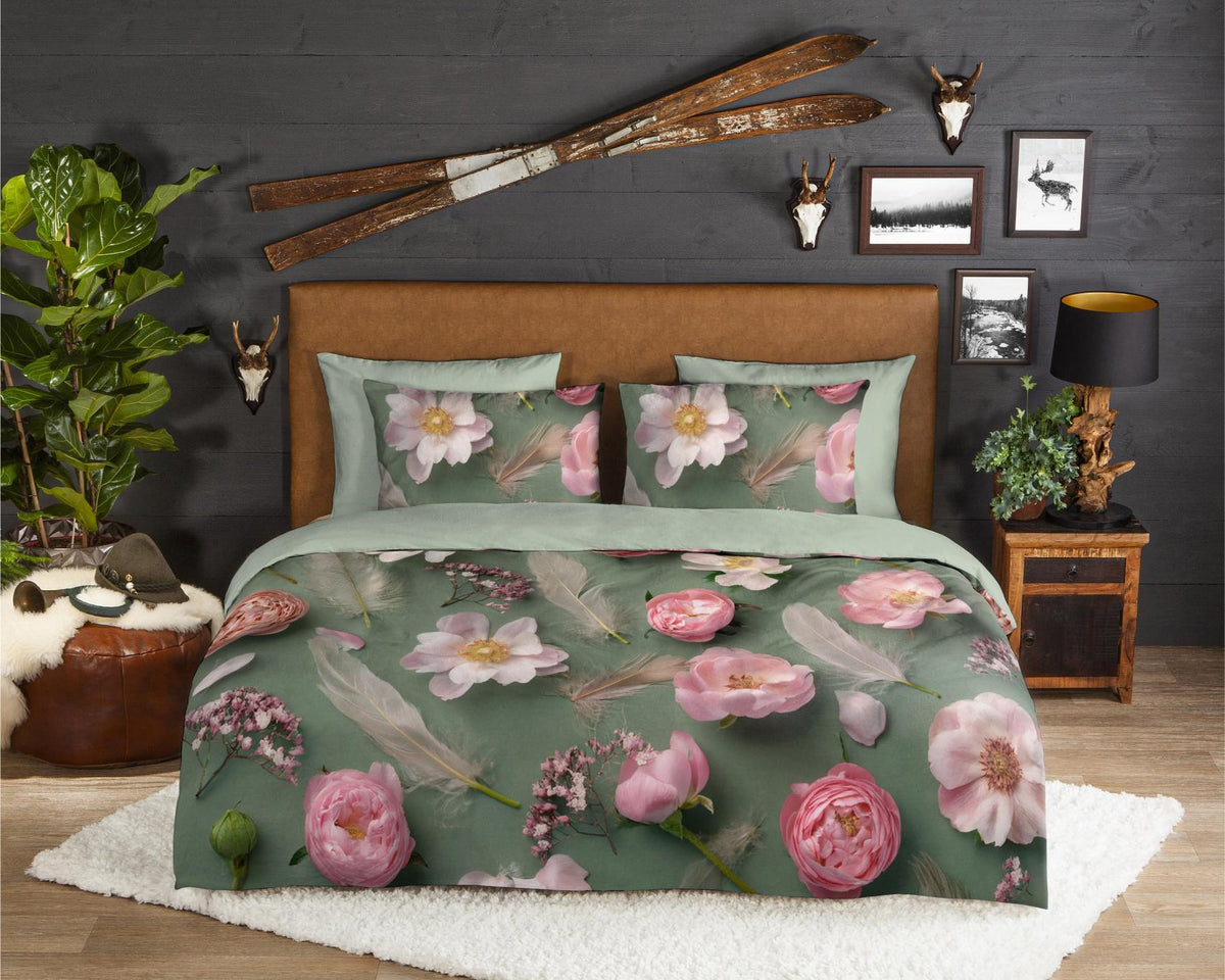 Good Morning - Housse De Couette - Senzi - Green