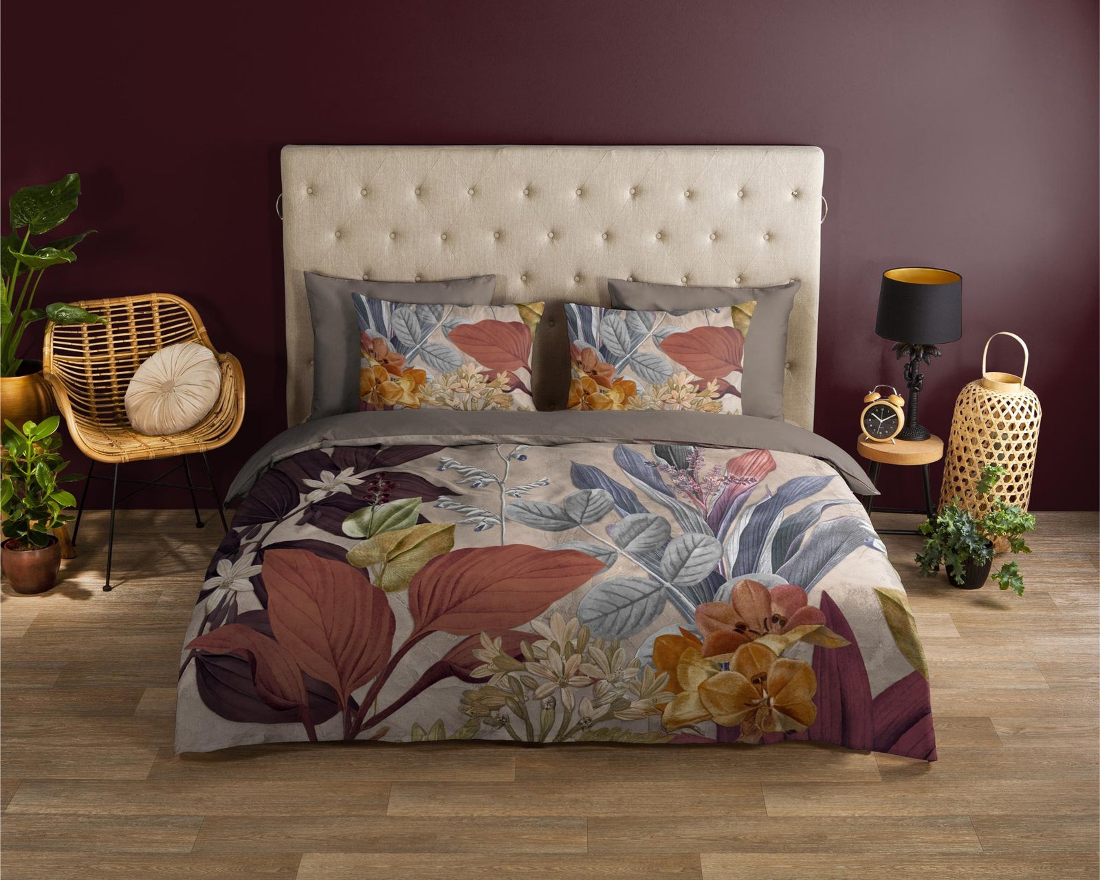 Good Morning - Dekbedovertrek - Bailey - Sand