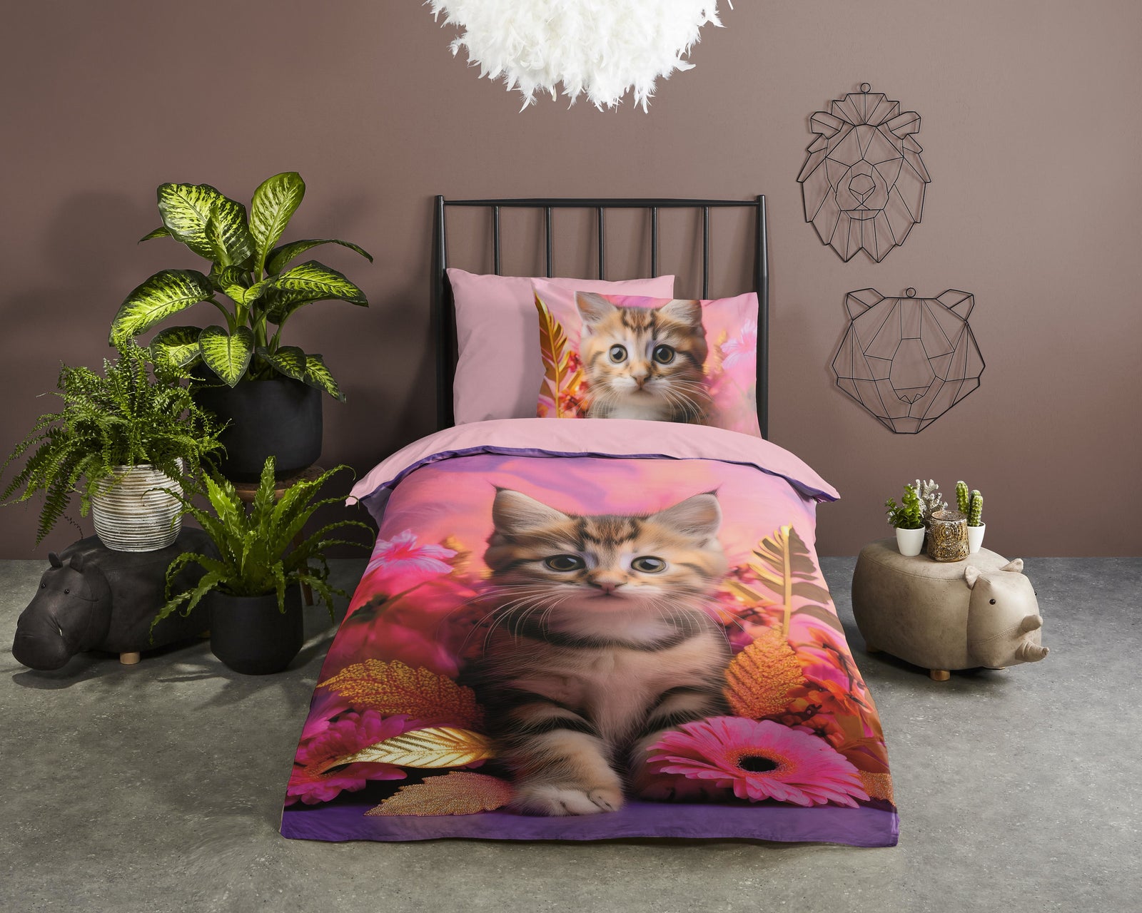 Good Morning - Housse de couette - Kadi - Pink