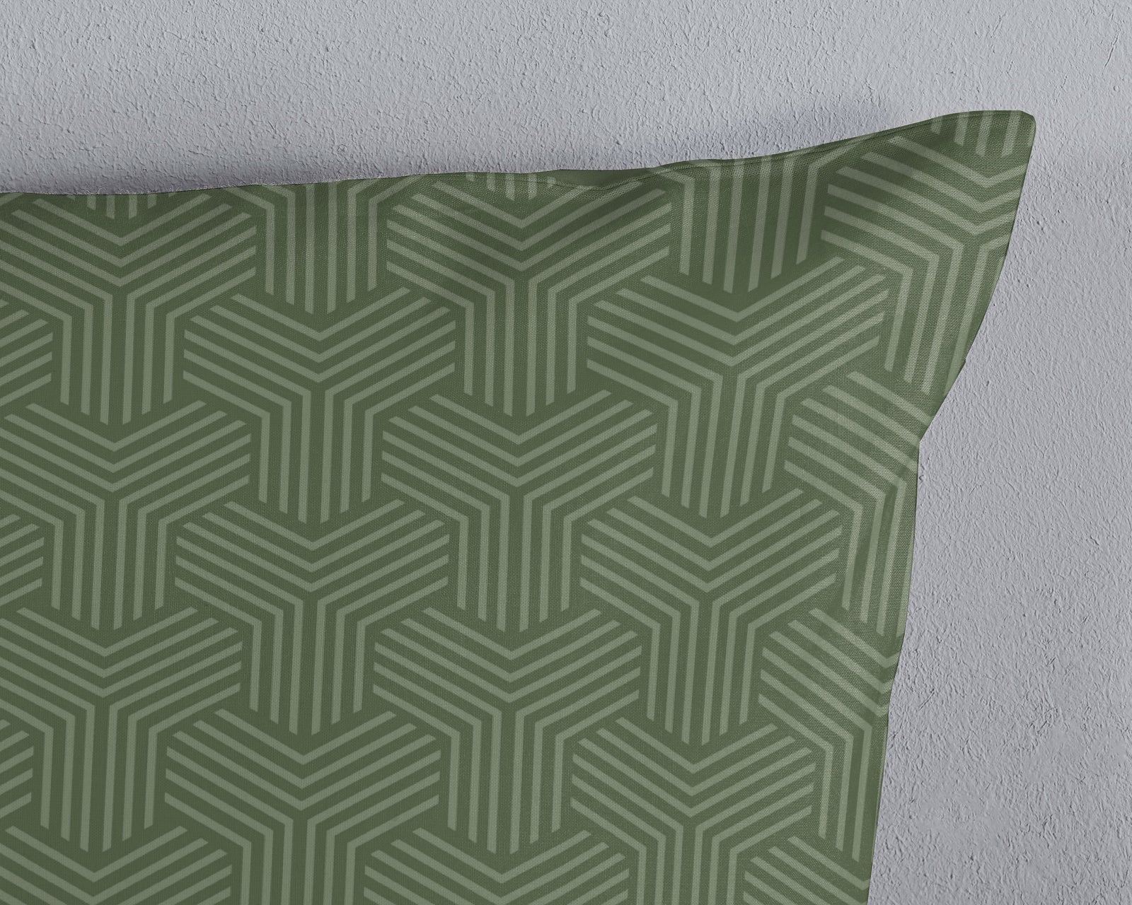 Pure - Dekbedovertrek - Groningen - Olive Green