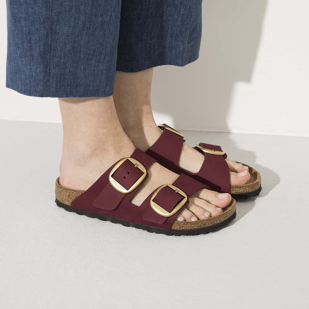 Arizona Big Buckle Maroon