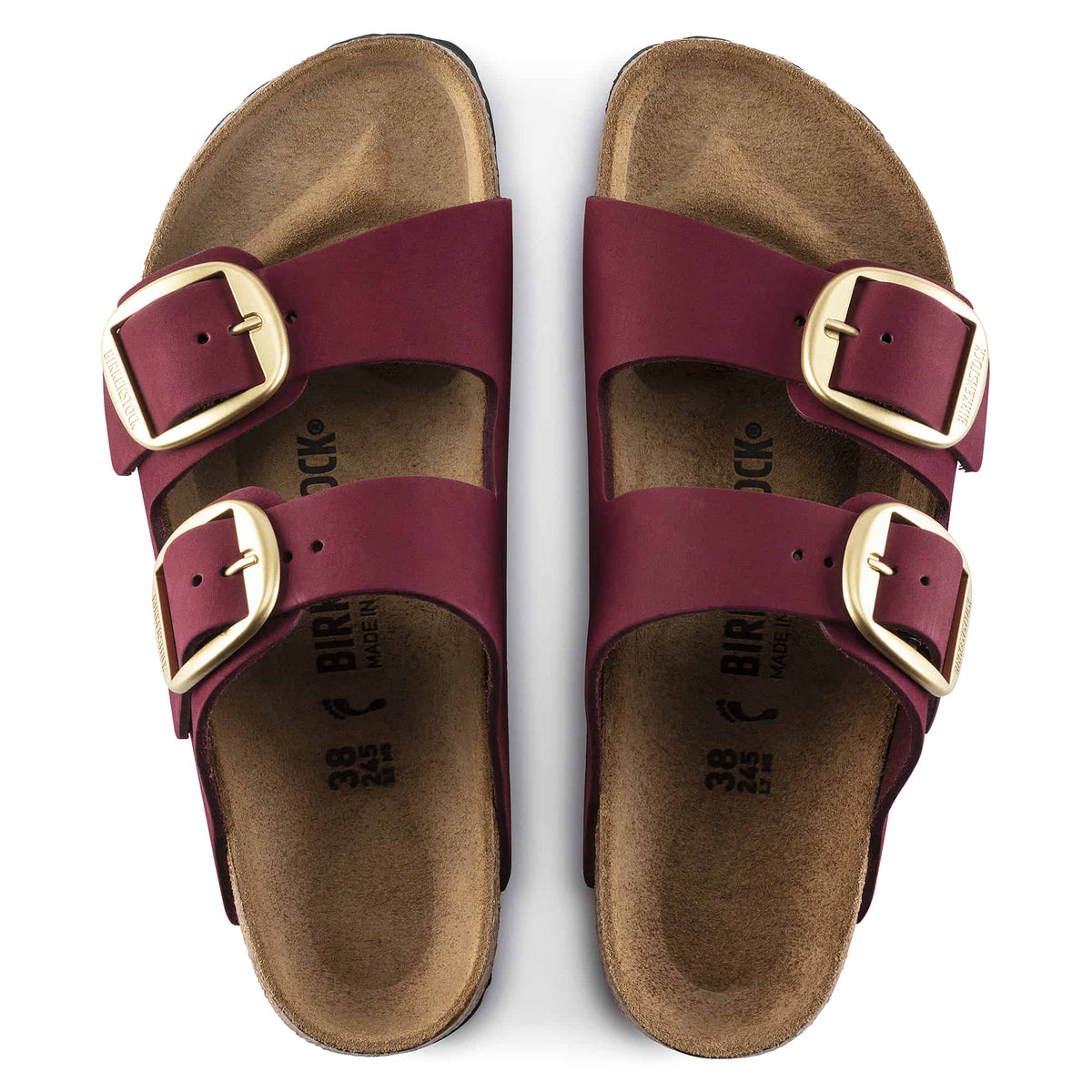 Arizona Big Buckle Maroon