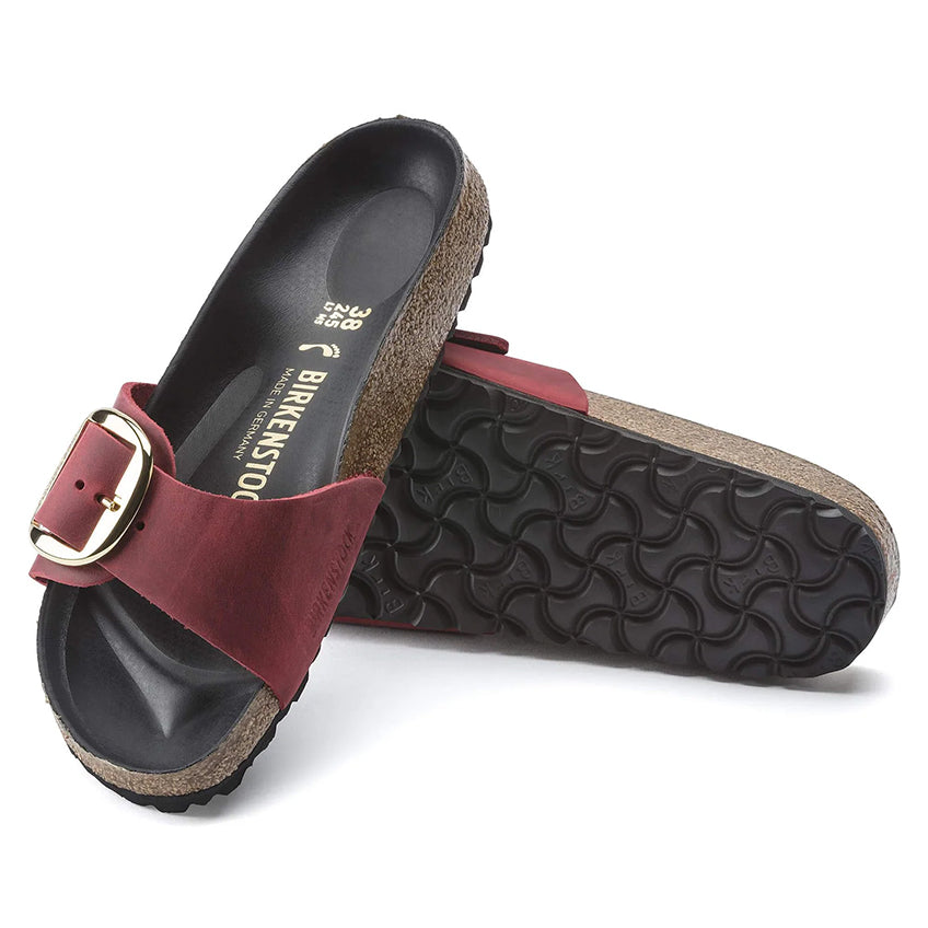 Madrid Big Buckle Fire Red