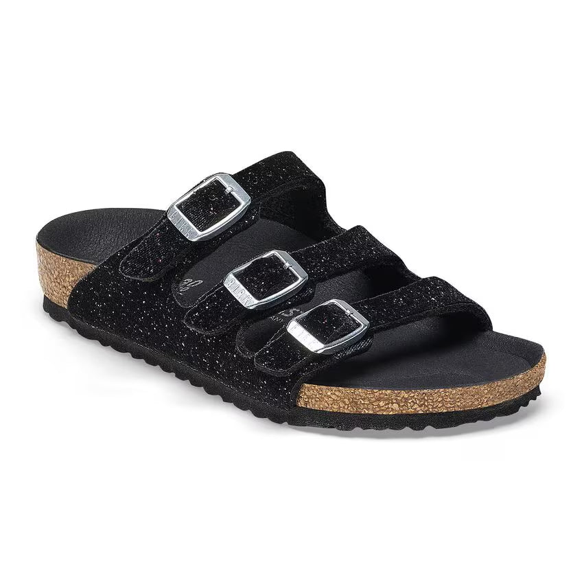 Florida Kids Velvet Glitter Black