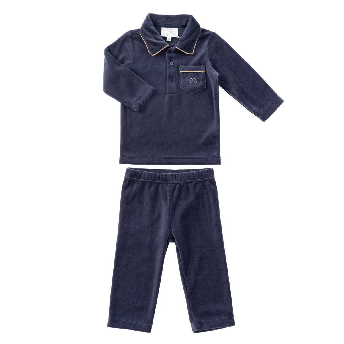 Pyjama 2Pc Lowie - Bleu Foncé