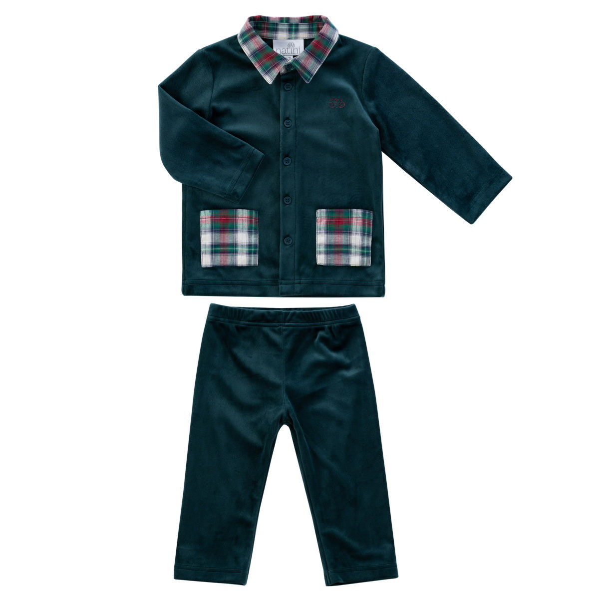 Pyjama 2Pc Square - Vert