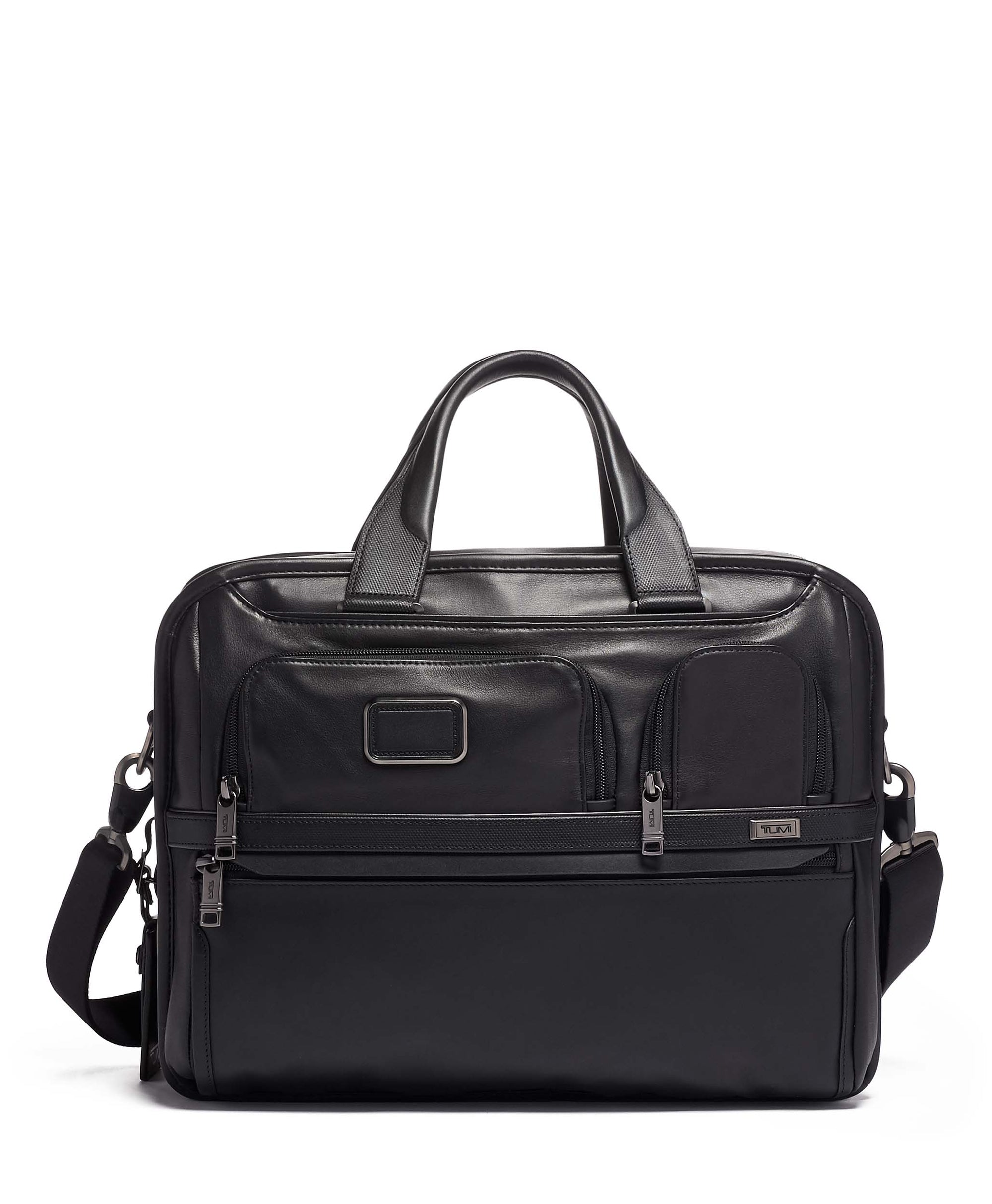 Alpha 3 Laptop Briefcase - Black