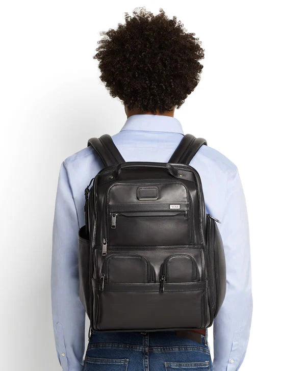 Alpha 3 - Compact Laptop Brief Pack - Black